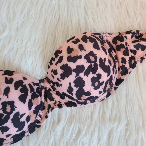 Leopard Bandeau Push-Up Bikini set from Shein - Picture 3 of 7
